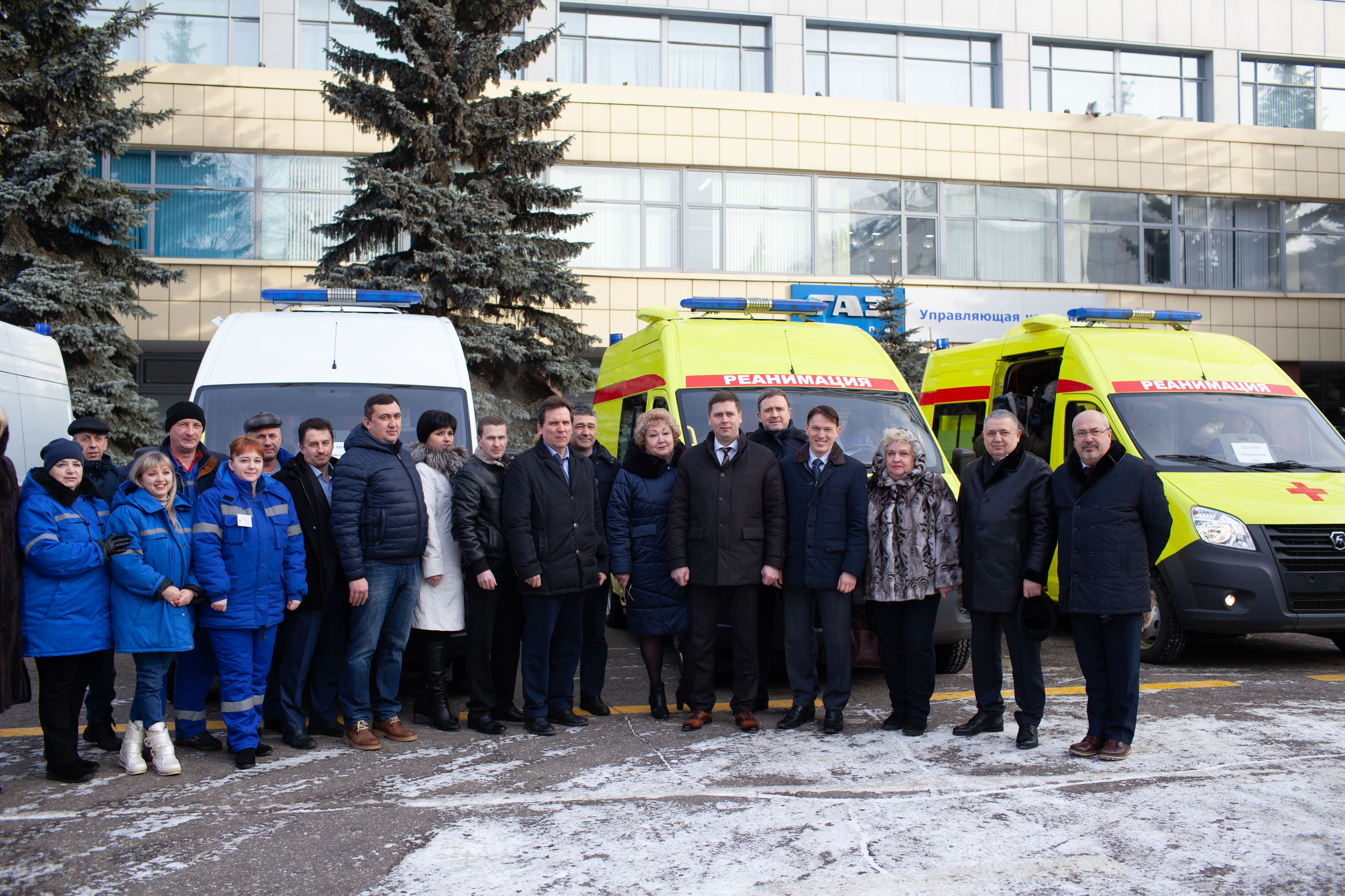 11 новых машин «скорой помощи» пополнили автопарк больниц Нижегородской области