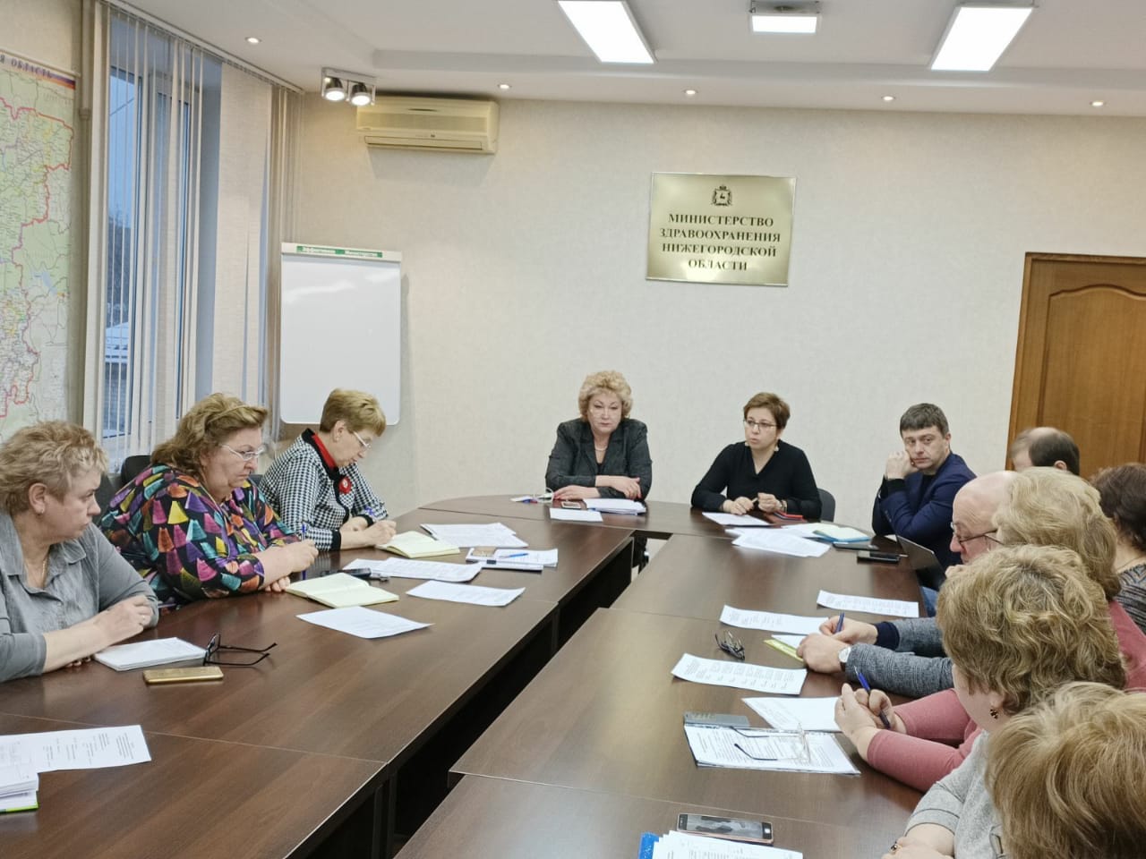 В минздраве обсудили задачу развития и совершенствования медико-социальной помощи в Нижегородской области