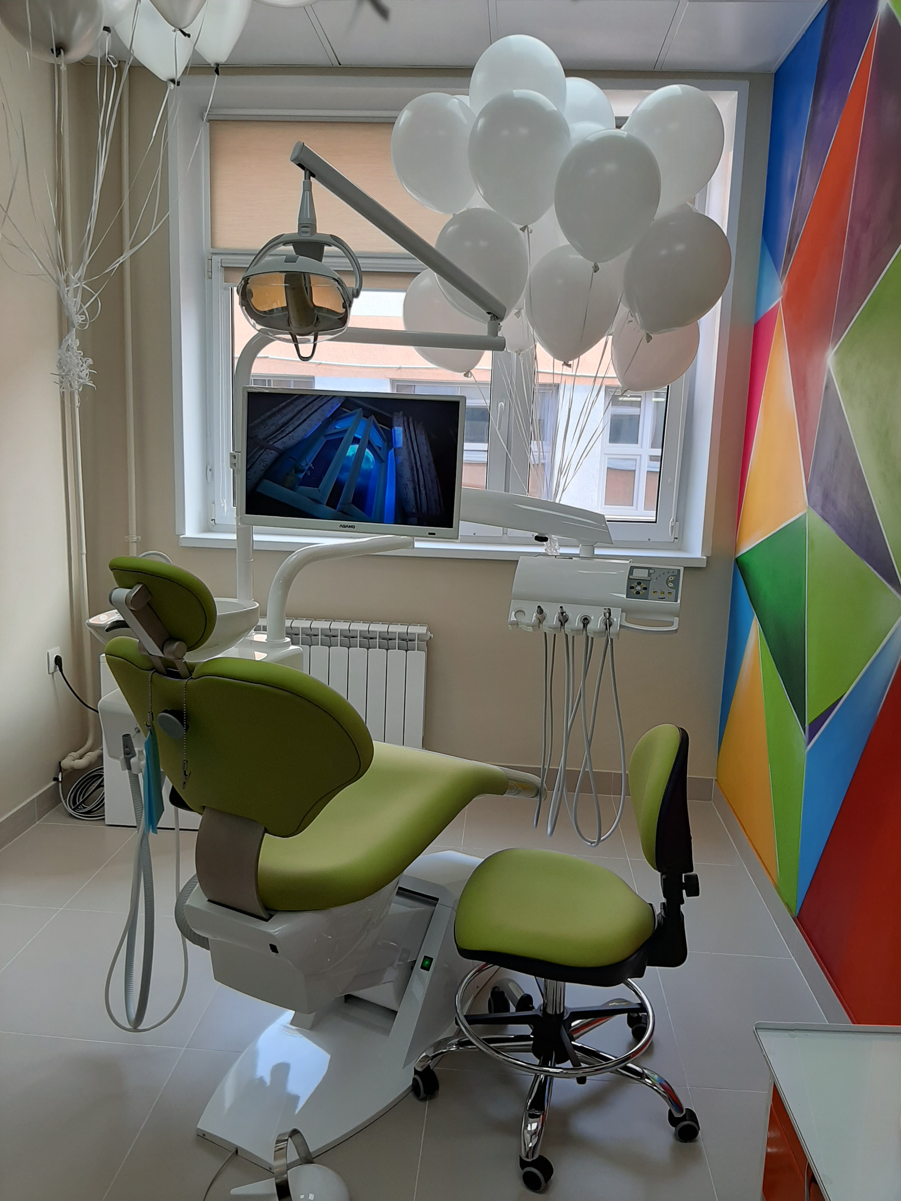 Открылся новый школьный стоматологический кабинет