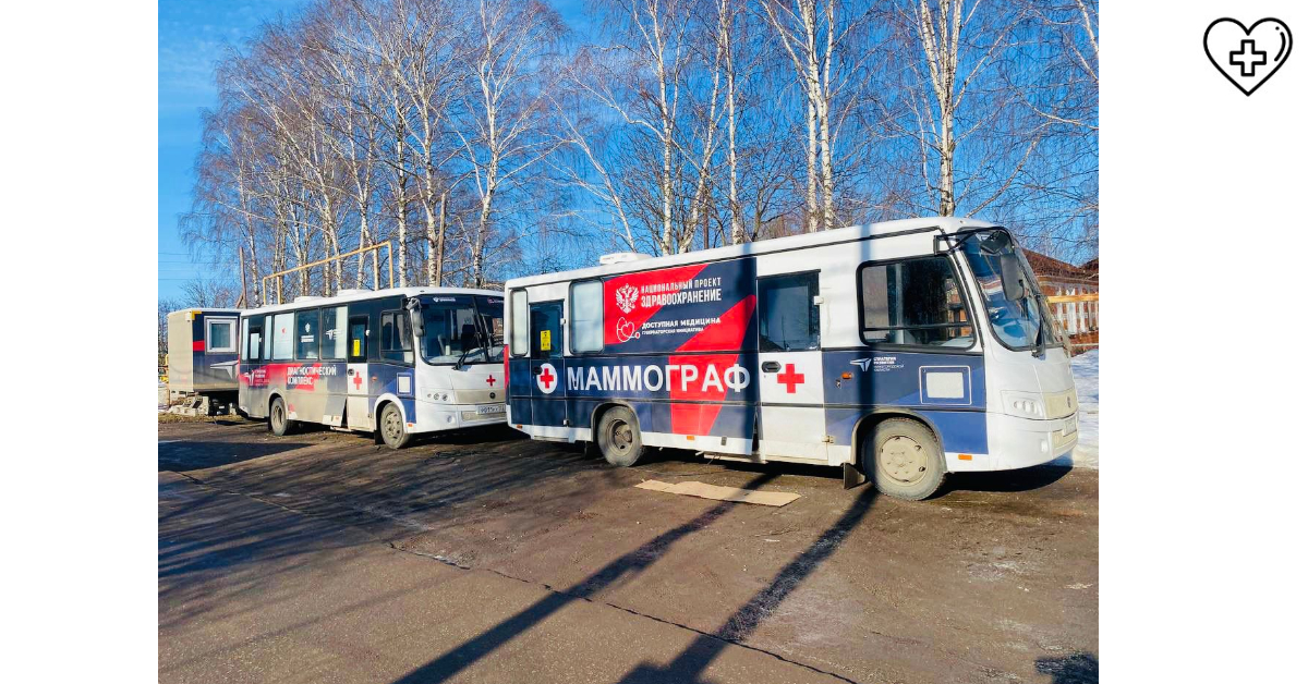 Более 200 населенных пунктов Нижегородской области посетили «Поезда здоровья» за I квартал 2024 года