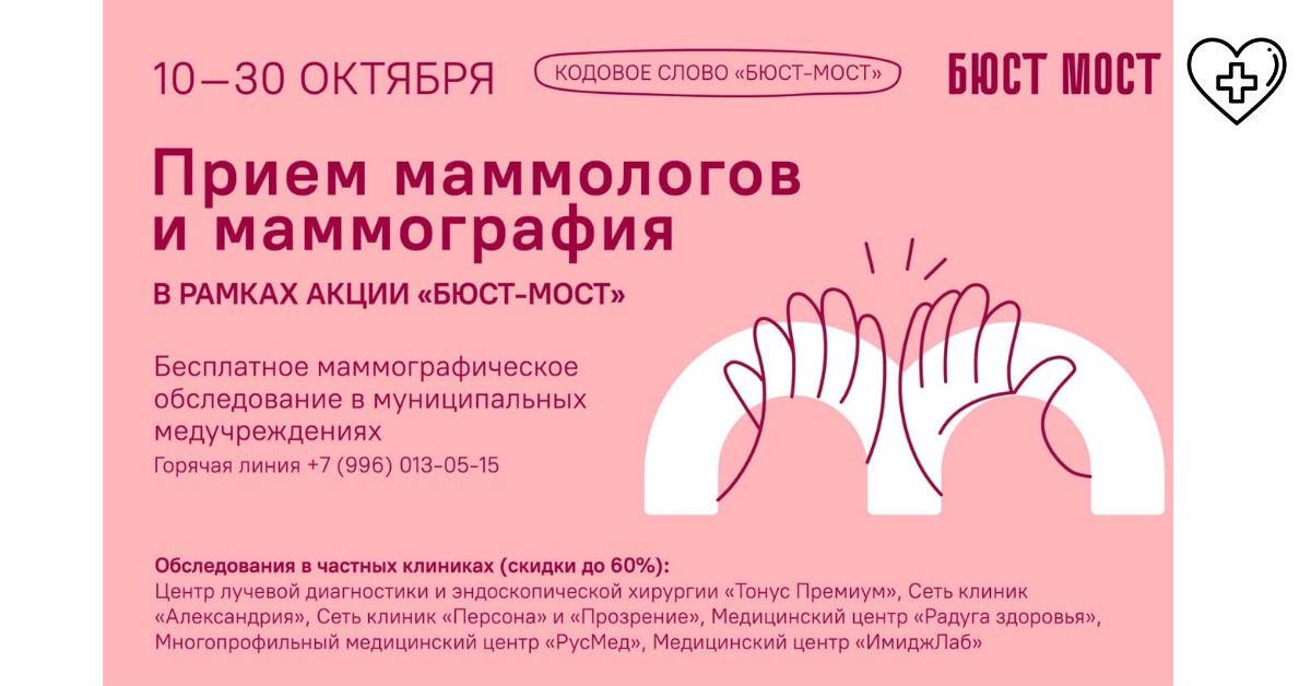 Акция «Бюст-мост через Волгу: против рака груди» пройдет в Нижнем Новгороде с 10 по 30 октября