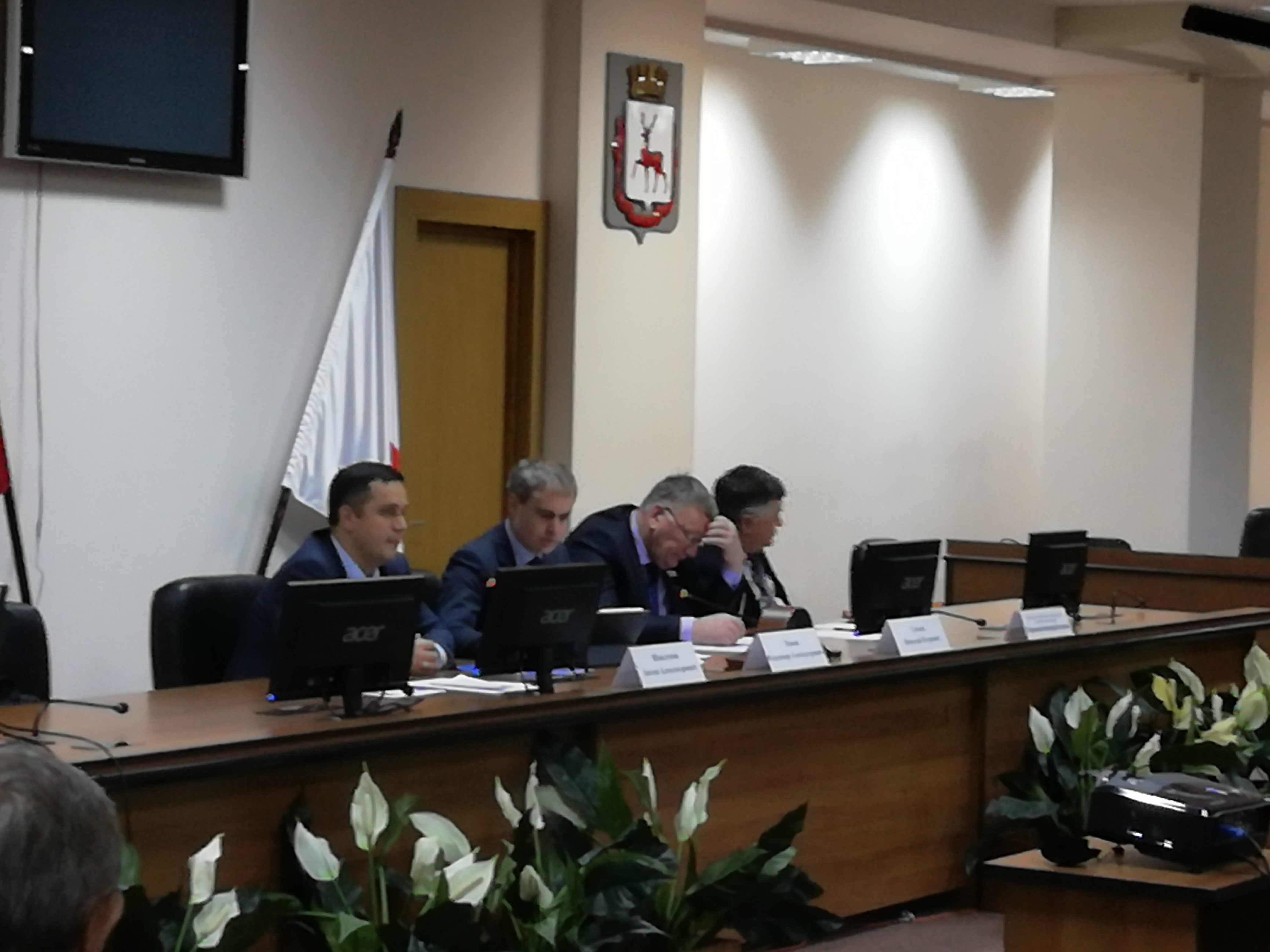 Встреча министра здравоохранения Антона Шаклунова с депутатами Городской думы