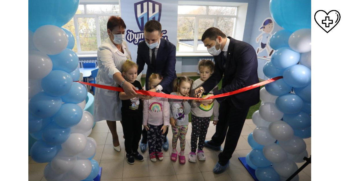 Спортивная игровая зона появилась в Детской городской больнице №1 Нижнего Новгорода