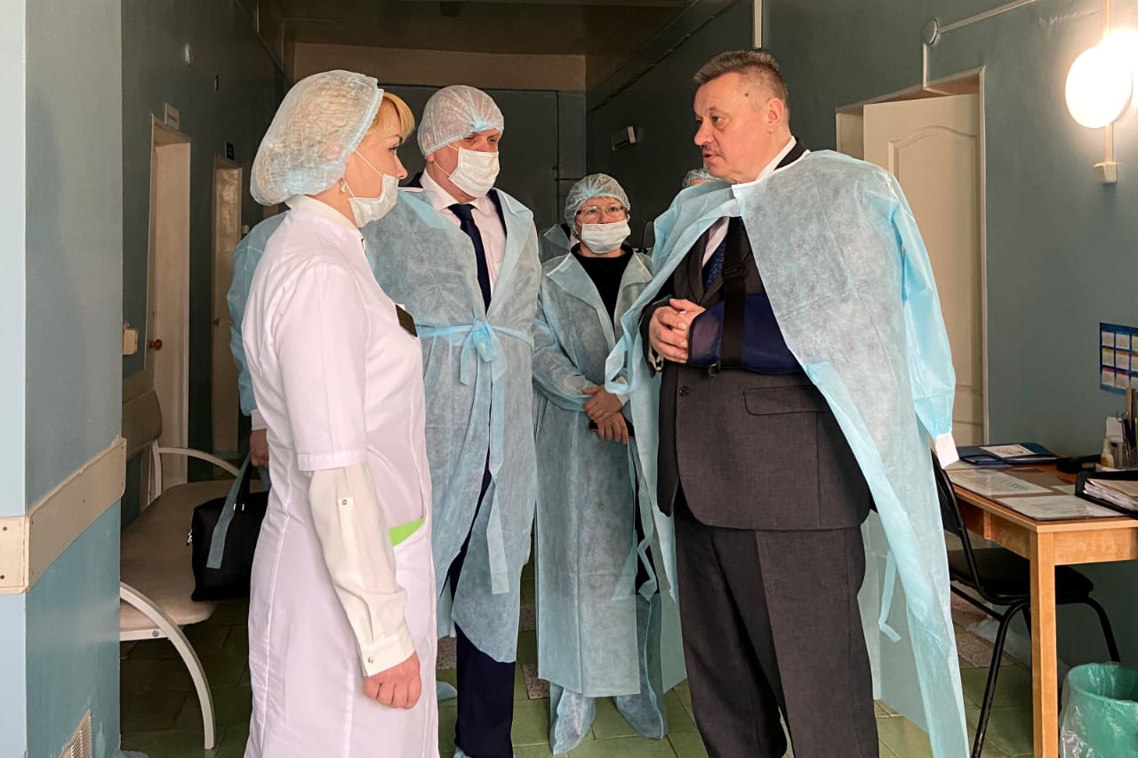 Министр здравоохранения Нижегородской области Александр Смирнов посетил Выксунскую ЦРБ