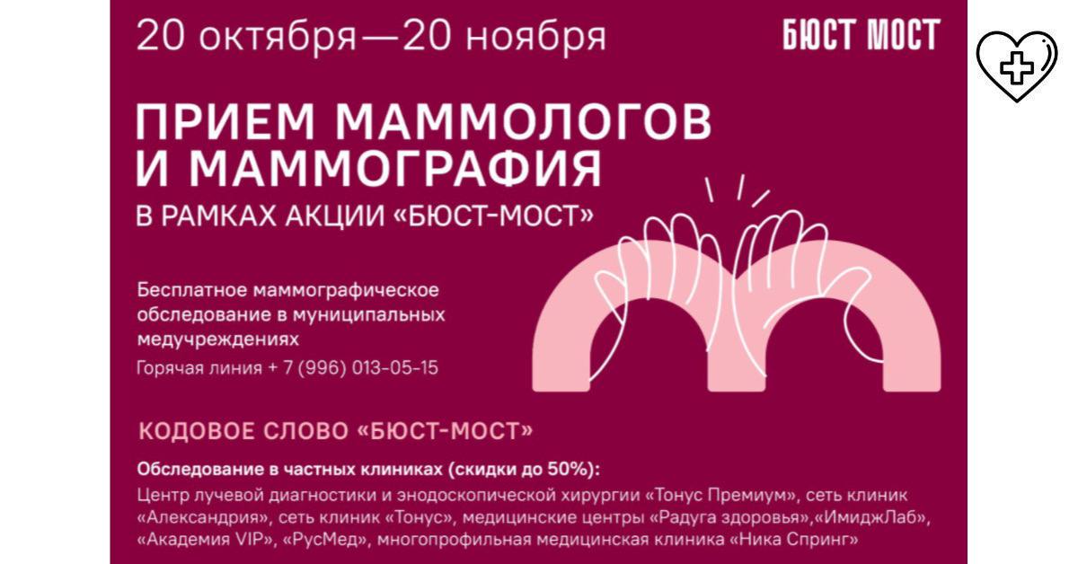 В этом году проект «Бюст-мост через Волгу: против рака груди» пройдет с 20 октября по 20 ноября