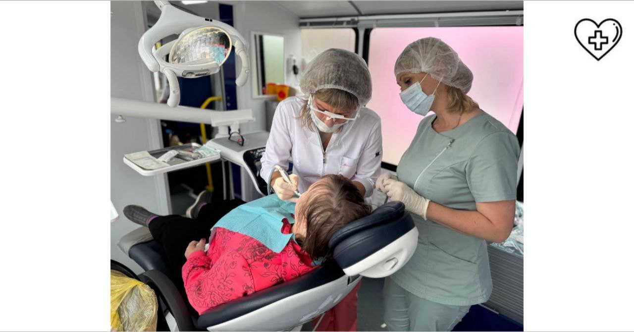 Специалисты «Поезда здоровья» оказали стоматологическую помощь детям с особенностями здоровья в Арзамасе