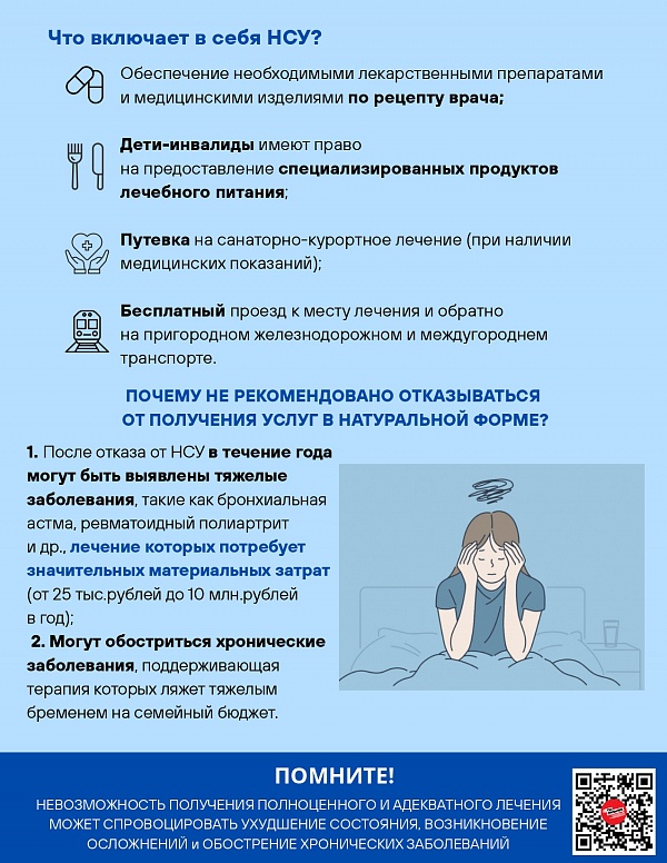 Опубликована новая памятка для граждан, выбирающих между лекарствами и денежной компенсацией